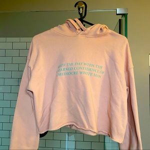 FeministTrash Cropped Hoodie